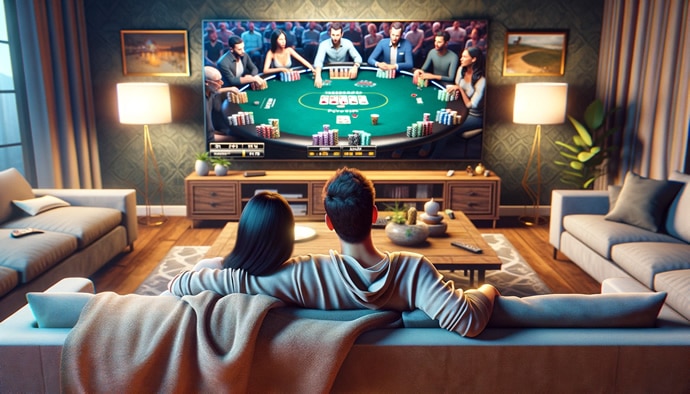 Poker im Fernsehen: Online und im Free-TV 2024