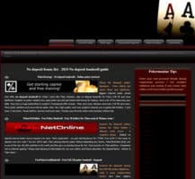 Pokermaniac Webseite