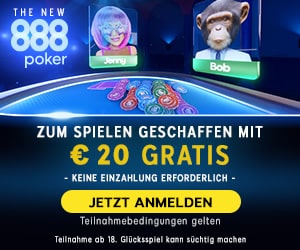 Bei 888 Poker spielen