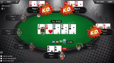 Die Turniere bei Pokerstars